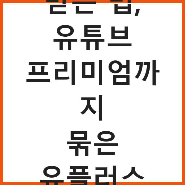 제미나이 할인 34% 받는 법, 유튜브 프리미엄까지 묶은 유플러스 유독 실사용 후기 썸네일