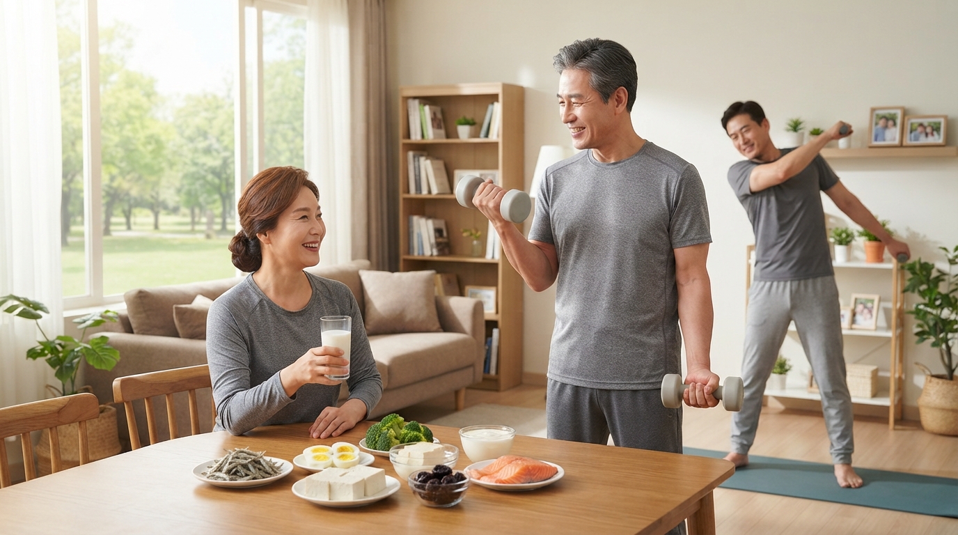 “50대부터 꼭 챙기세요! 골다공증 치료·예방운동·좋은 음식 ” 썸네일