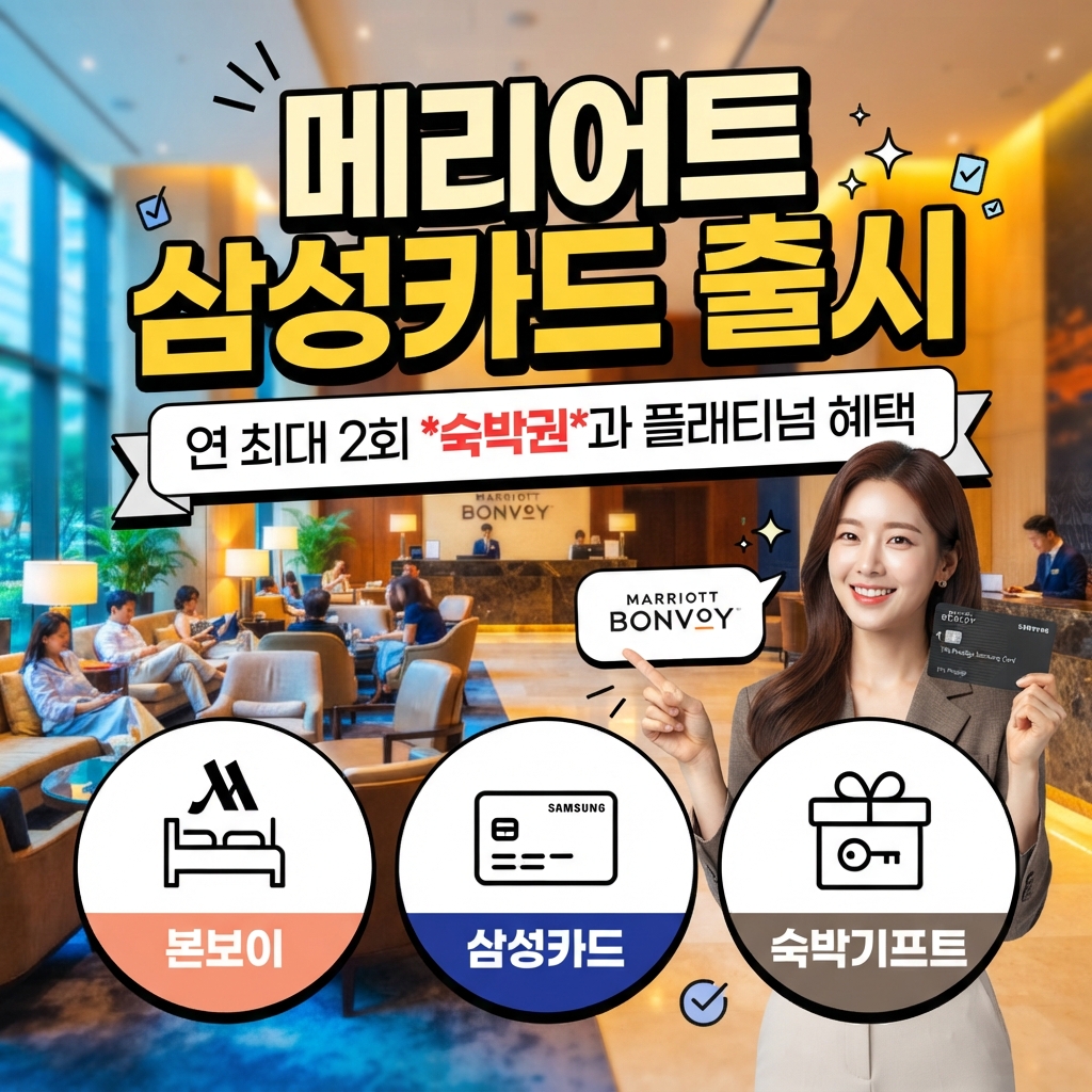 메리어트 본보이 더 프레스티지 삼성카드 출시 이벤트 썸네일