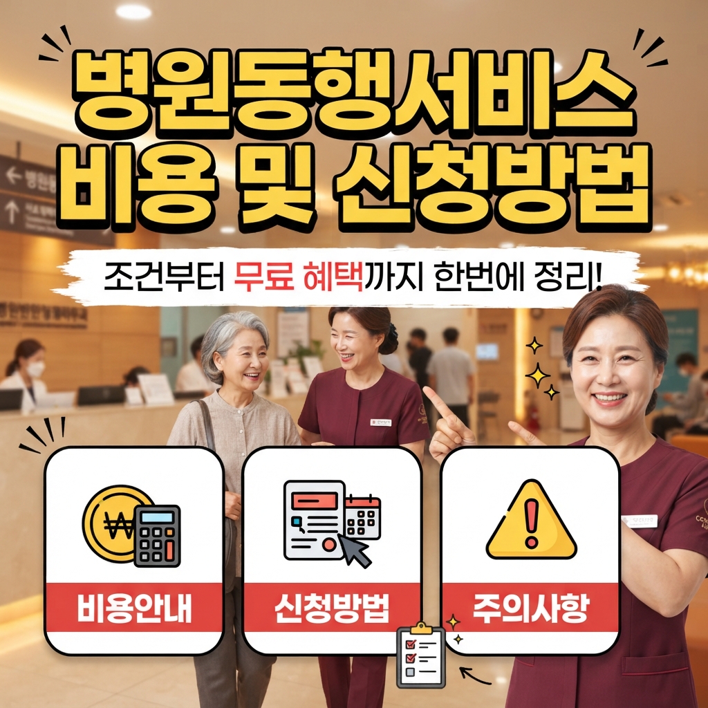 병원동행서비스 비용 및 신청방법 썸네일