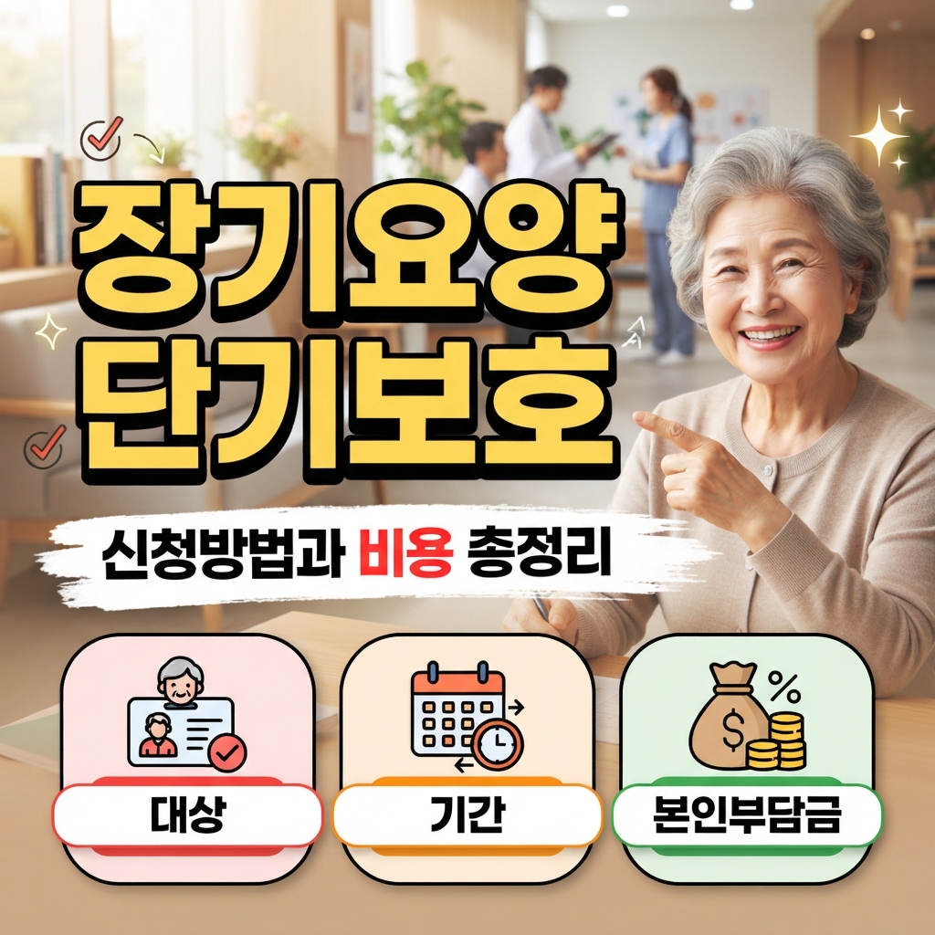 장기요양 단기보호 서비스 신청방법 비용 썸네일
