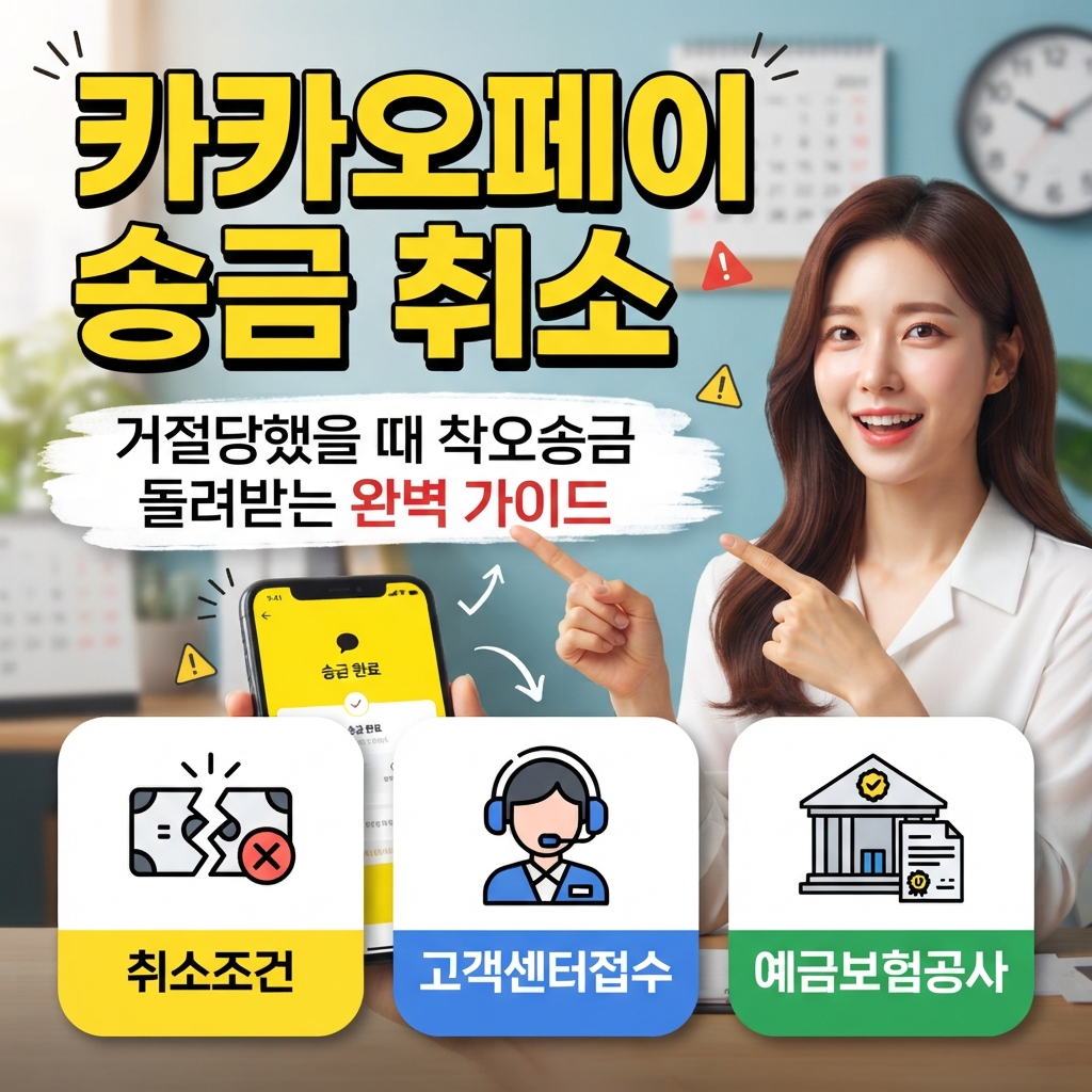 카카오페이 송금 취소 거절 방법 착오송금 돌려받기 썸네일